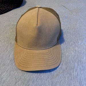 Melin Tan Suede Baseball hat